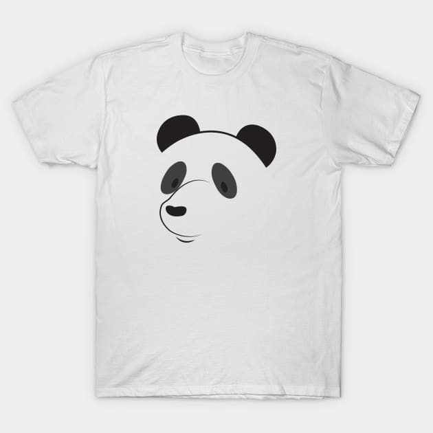 Panda bear T-Shirt by dddesign